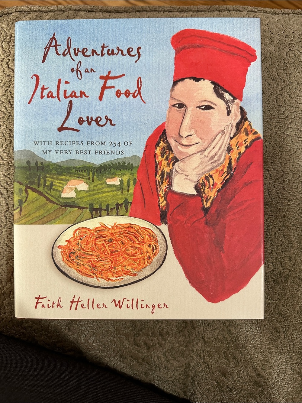 Adventurers of an Italian Food Lover cookbook .